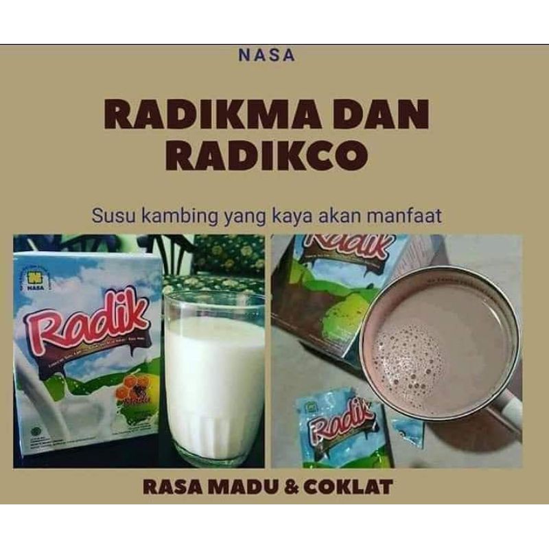 

Susu Radik Coklat/Madu