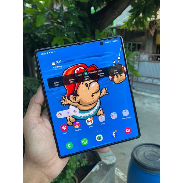 SAMSUNG Z FOLD 2 RAM 8/256GB NO MINUS EX INTER TERMURAH