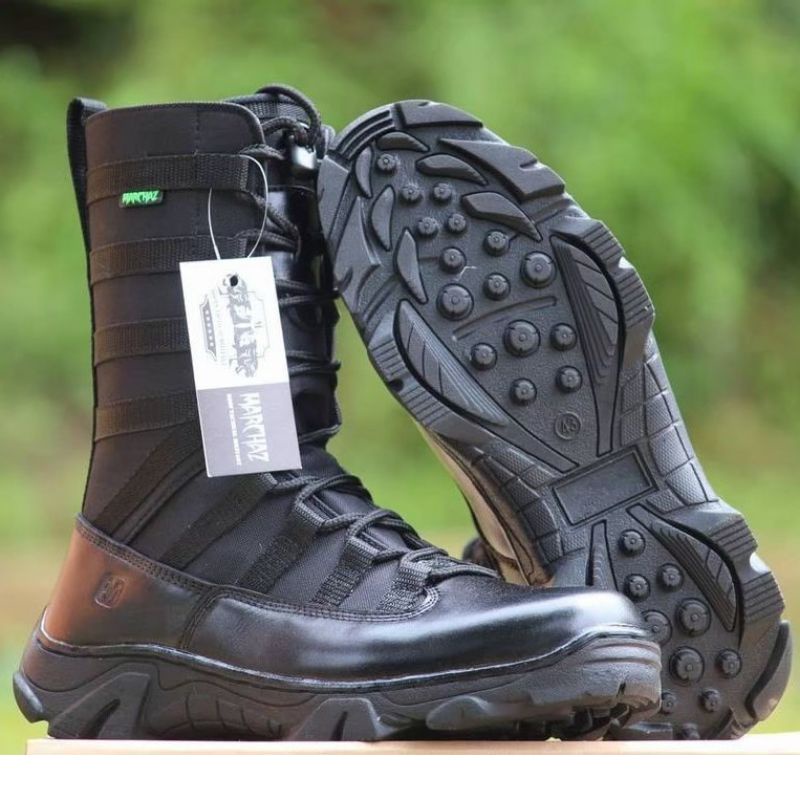 SEPATU PDL  NINJA SOL DELTA/WEBA KULIT SAPI ASLI SEPATU PDL TNI POLRI SECURITY