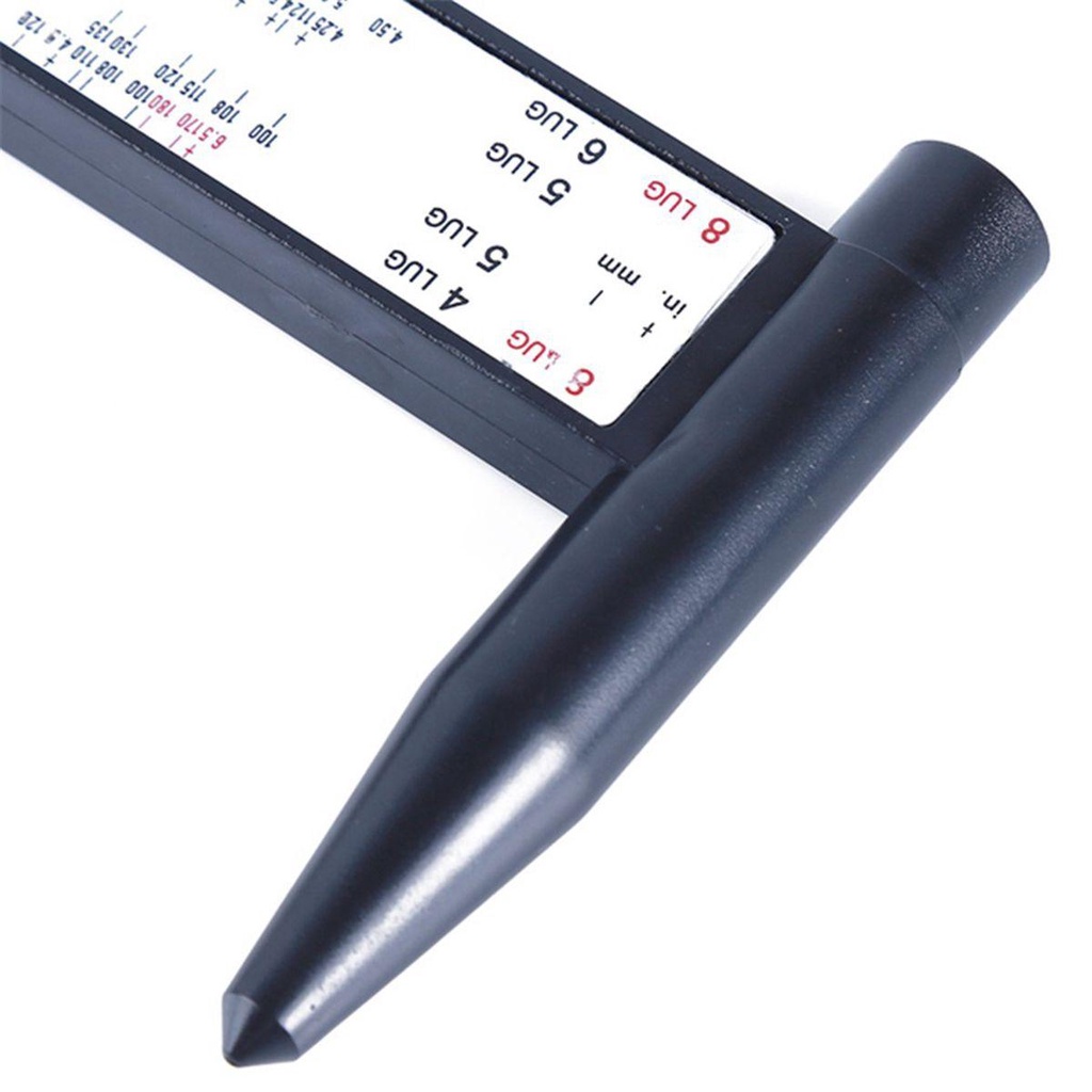 LANFY PCD Gauge Tyre Diameter Gauge Measurement Rim Bolt Pattern Sliding Caliper