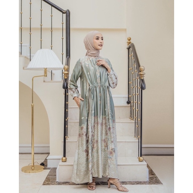 Geulis Sheilla Dress Green XS