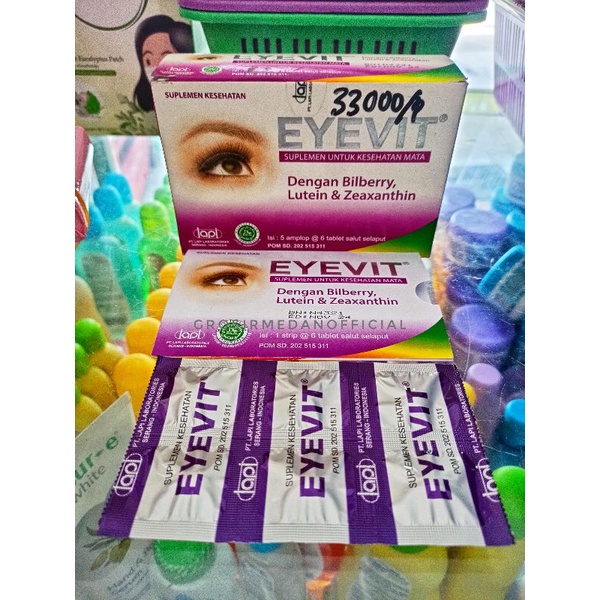 EYEVIT SUPLEMEN MATA SEHAT - EYE VIT VITAMIN MATA