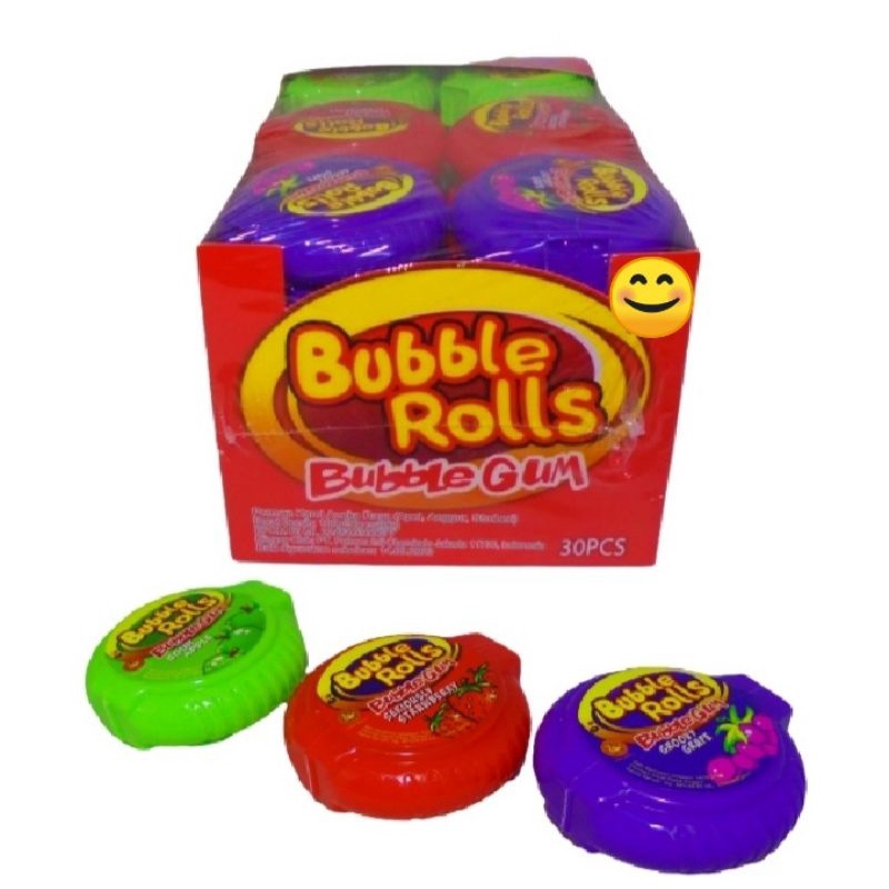 

( isi 30 Pcs) Permen Crazy Rollz Jajanan Anak Cemilan Snack Mainaan Anak Murah