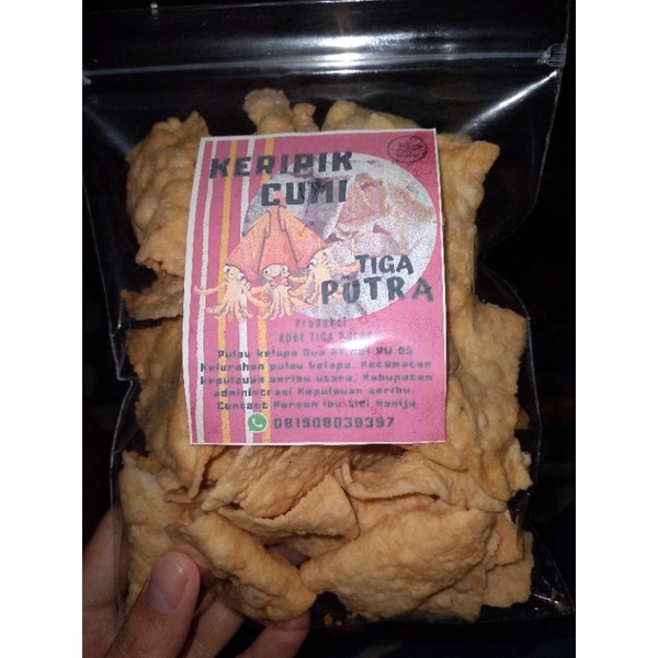 

KERIPIK CUMI OLEH-OLEH KEPULAUAN SERIBU