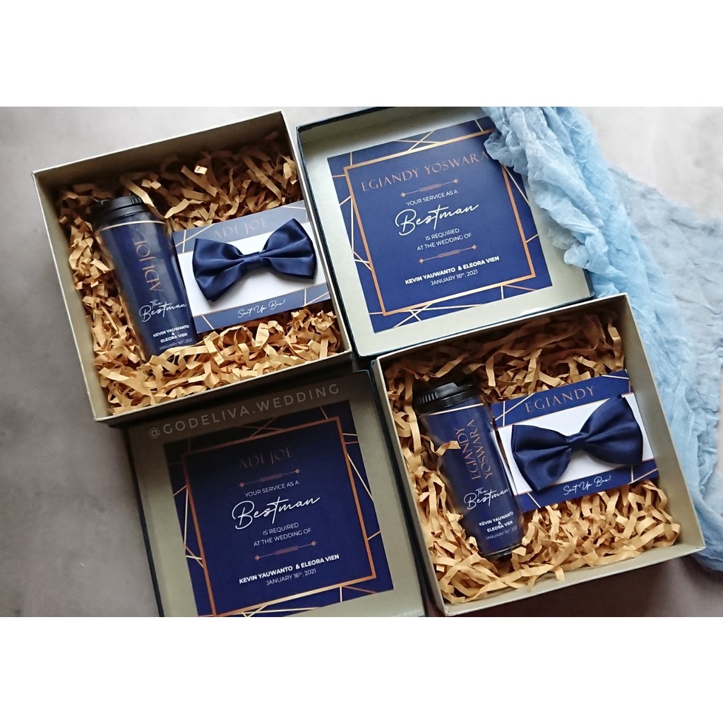 

set hadiah/bestman/box hadiah/FREE custom design