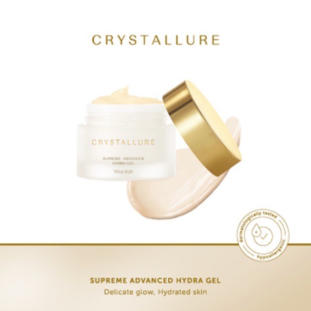 WARDAH CRYSTALLURE SUPREME ADVANCED HYDRA GEL 50gram