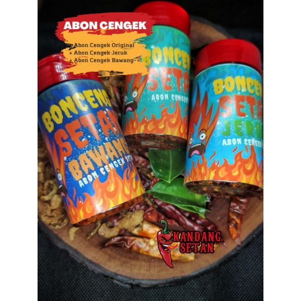 

BONCENG - Abon Cengek - Cabe Tabur