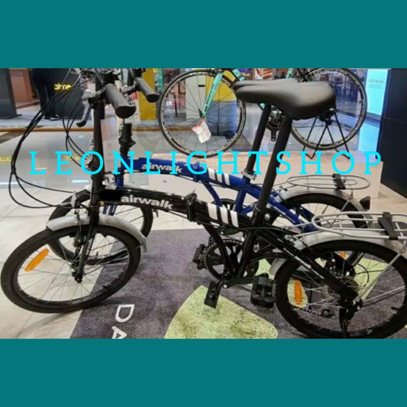 ACE AIRWALK  EXPRESSO SEPEDA LIPAT 20 INCI 6-SPEED/FOLDING BIKE AIRWALK /ALAT OLAHRAGA OUTDOOR