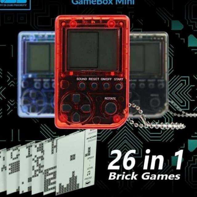 Gamer gaming gameboard mini toy kids anak mainan gadget gejet