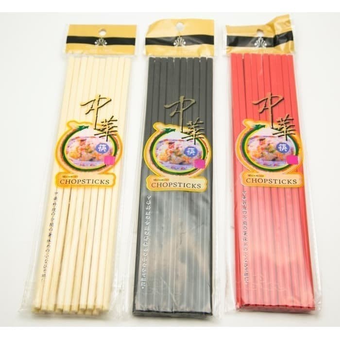 Sumpit Melamin 24CM Sumpit Tebal Sumpit Mie Ramen Ayam Sumpit Makan Sushi Bakmi Nasi Melamine Chopst