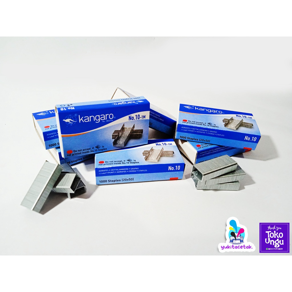 

Isi Staples Kangaro No.10