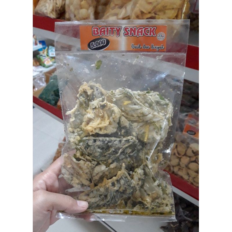 

Baity Snack : Keripik Bayam