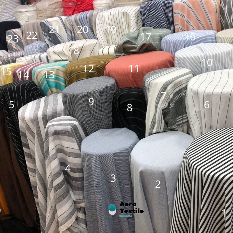 Kain Linen Motif Kain Premium Linen Motif Kain Linen Motif Bahan Linen