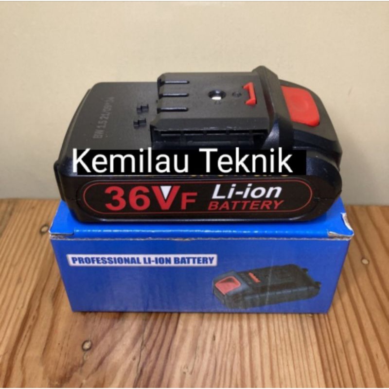 Baterai Batre Battery Mesin Cordless Nagawa JLD Ryu NRT Mailtank 21V 36V 48V Adapter Adaptor Bor Imp