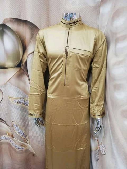 Jubah pria Daffa haromain motih bordil premium import mesir