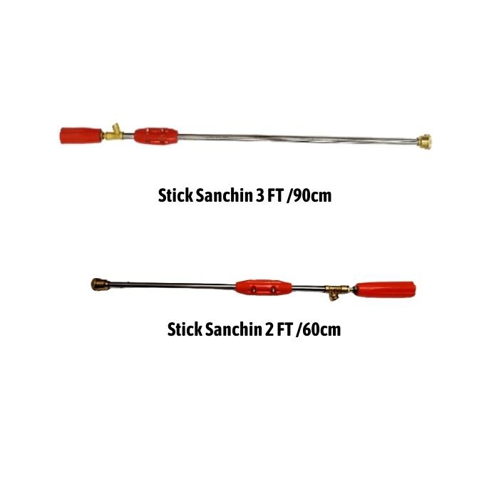 Stick Power Sprayer 45cm/60cm/90cm SANCHIN Original Stik Lurus Cuci Steam