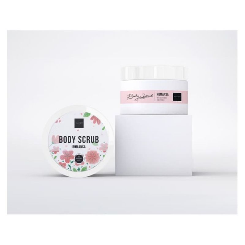 Scarlett Whitening Body Scrub (POT)