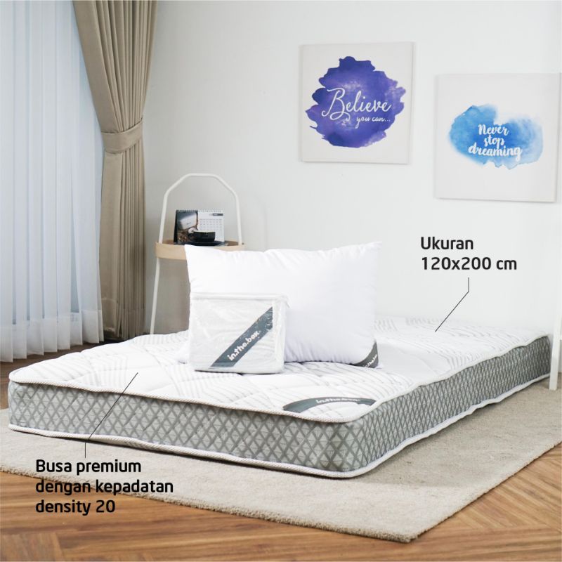 Springbed Raffi Ahmad In The Box Uk. 120 x 200 Cm Kasur Busa Viral Rafi Ahmad Pop The Box Comfy Uk. 