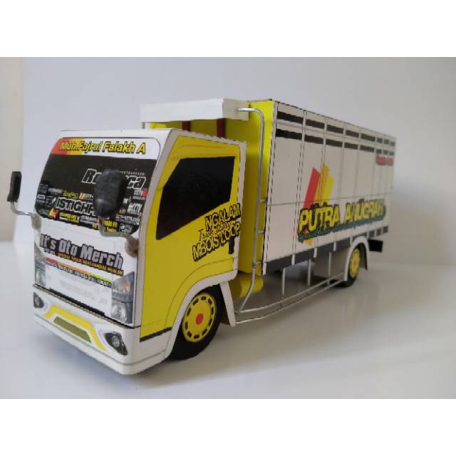 Pola Ukuran Kabin Miniatur Truk - Cara Membuat Miniatur ...