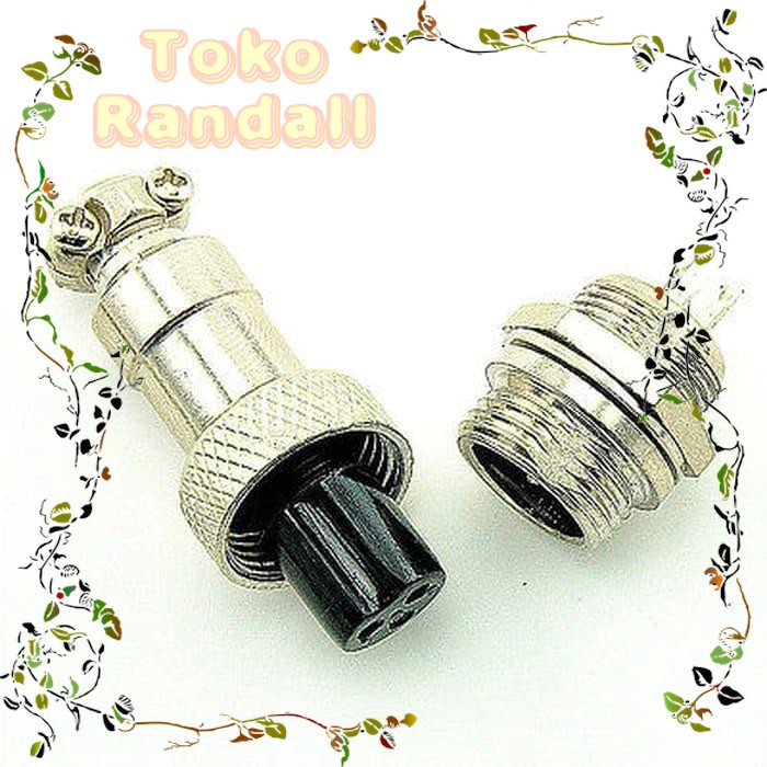 Jack Connector CB 3 Pin Set / Socket CB 3 Pin