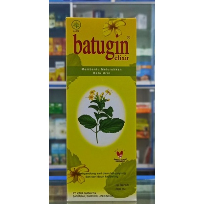 

Batugin Elixir 300 ml Sirup Peluruh Batu Ginjal