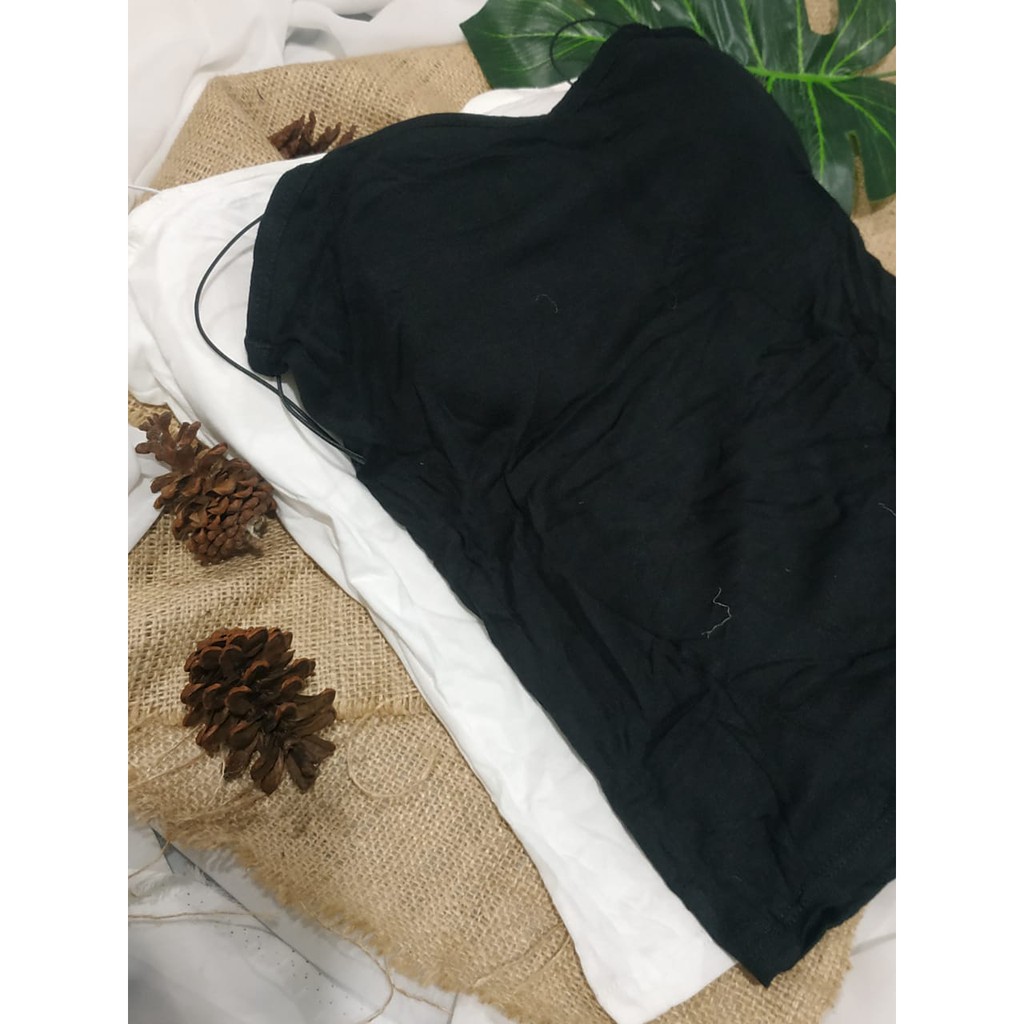 Tank top tali spaghetti wanita atasan wanita pakaian dalam cewek tanktop bra-2