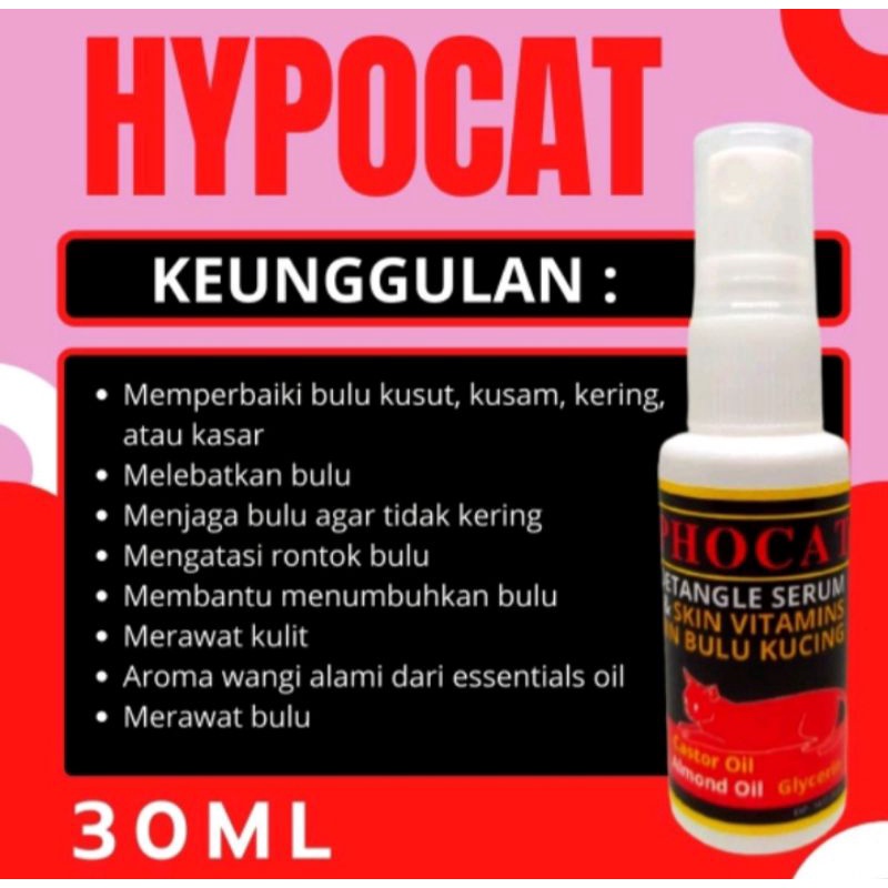 SERUM VITAMIN BULU KUCING DAN AJING MERAWAT BULU DAN MENCEGAH RONTOK