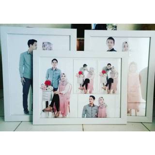 Frame bingkai pigura besar  40x60cm foto prewedding 