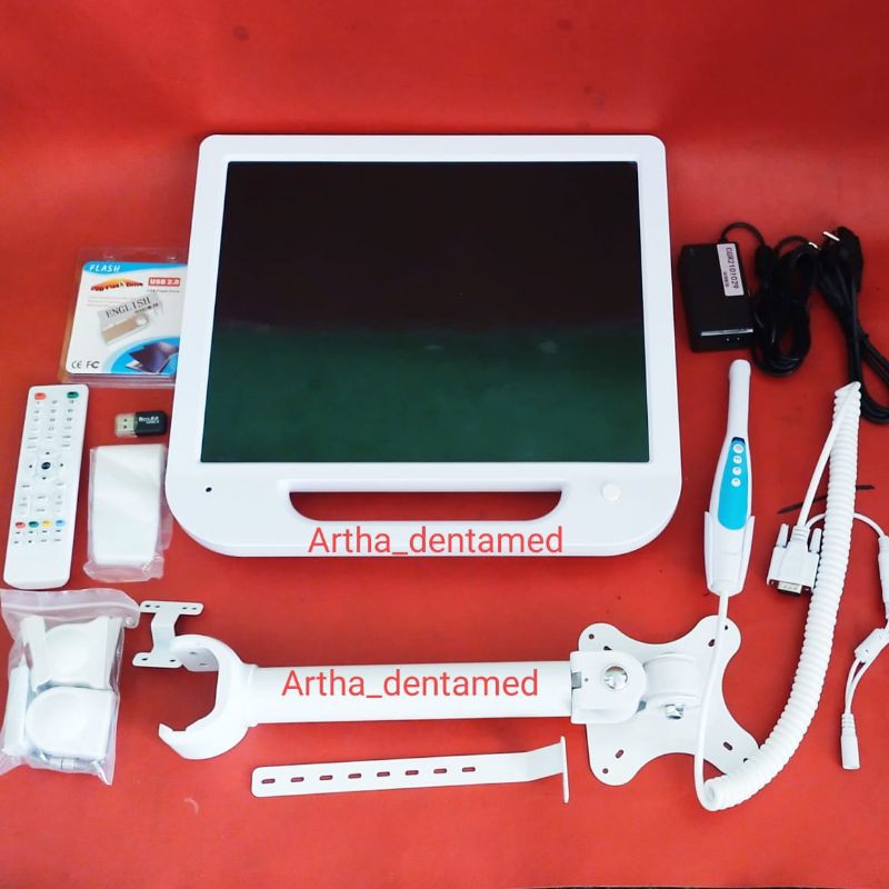 DENTAL INTRA ORAL INTRAORAL KAMERA CAMERA PLUS BRACKET MONITOR-1