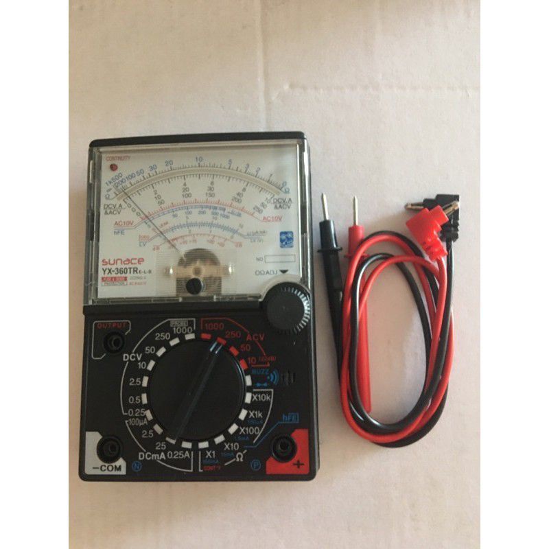 Multitester Analog Avometer Analog YX 360 TR E-L-B Fuse and Diode Protection / Multimeter Analog