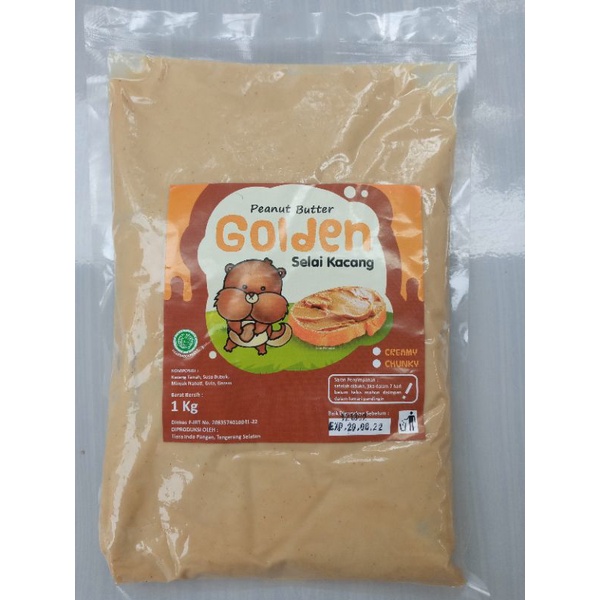 

Selai kacang / Peanut butter Golden 1kg
