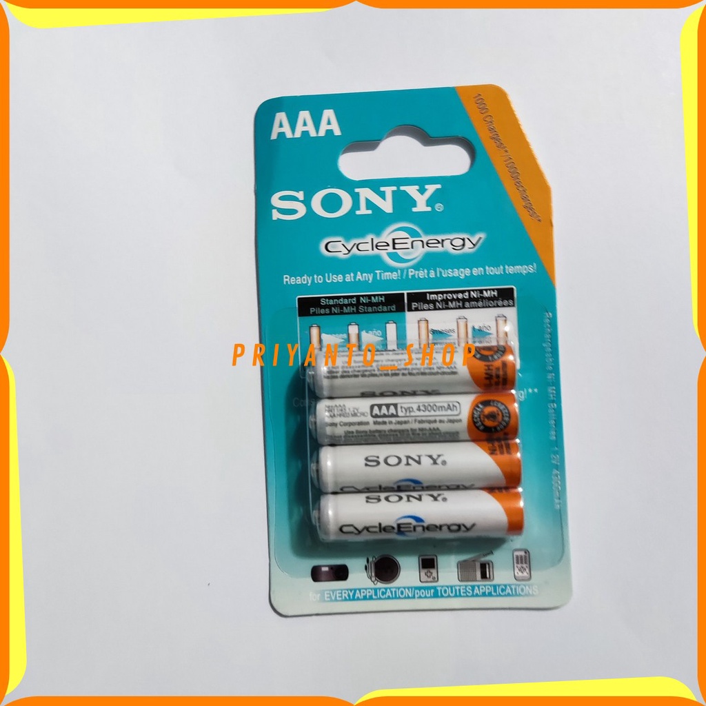 ORIGINAL BATU BATRE BATTERY SONY A3 AAA 4300 mAh ISI 4 CAS