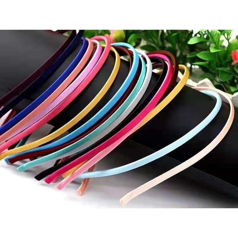 Aksesoris Rambut Bando/Bandana Warna Warni Harga/25Pc