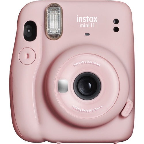FUJIFILM INSTAX MINI 11 - FUJI INSTAX MINI 11 - INSTAX MINI 11 GARANSI RESMI-Blush Pink