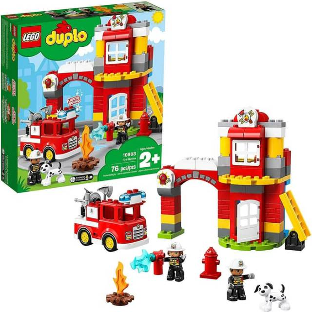 lego duplo my first fire station