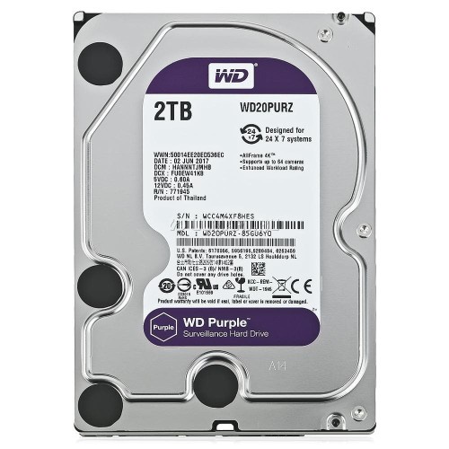 HDD CCTV WD PURPLE 2TB