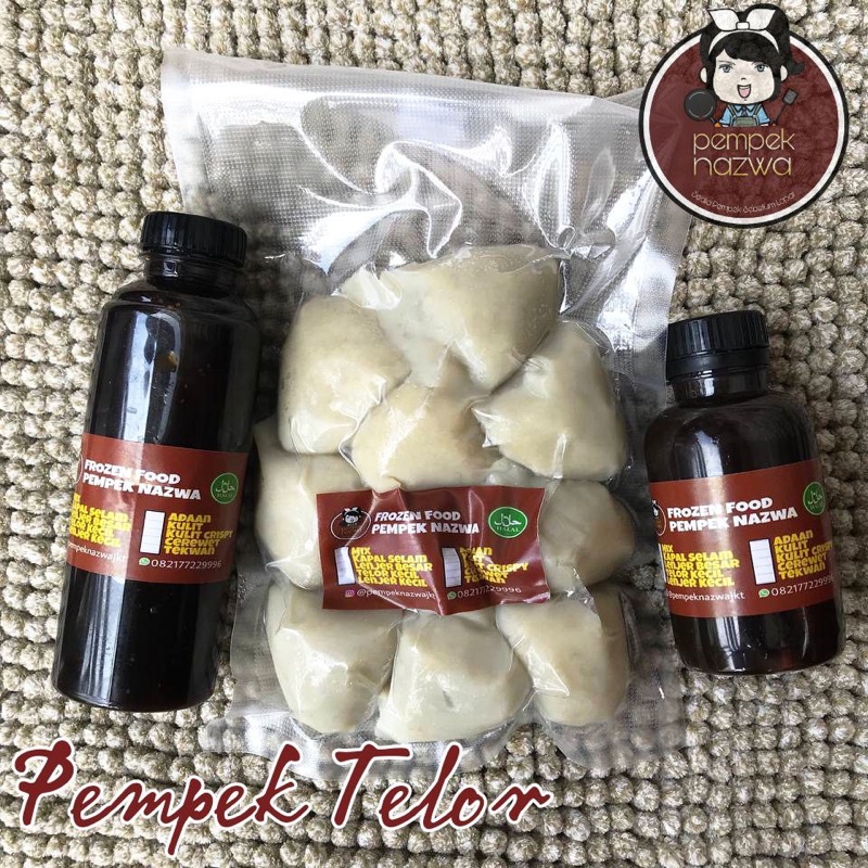 

Pempek telor Fozen