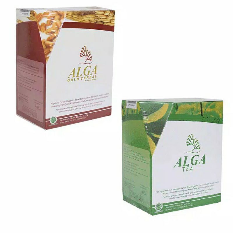 

PAKET ALGA KOLAGEN [ALGA GOLD CEREAL & ALGA TEA]