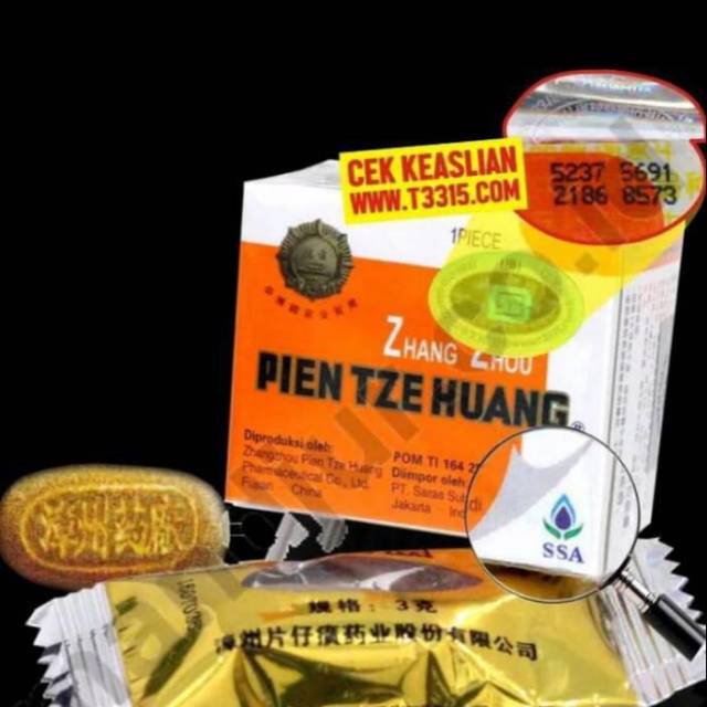 Obat pasca operasi original pien Tze huang