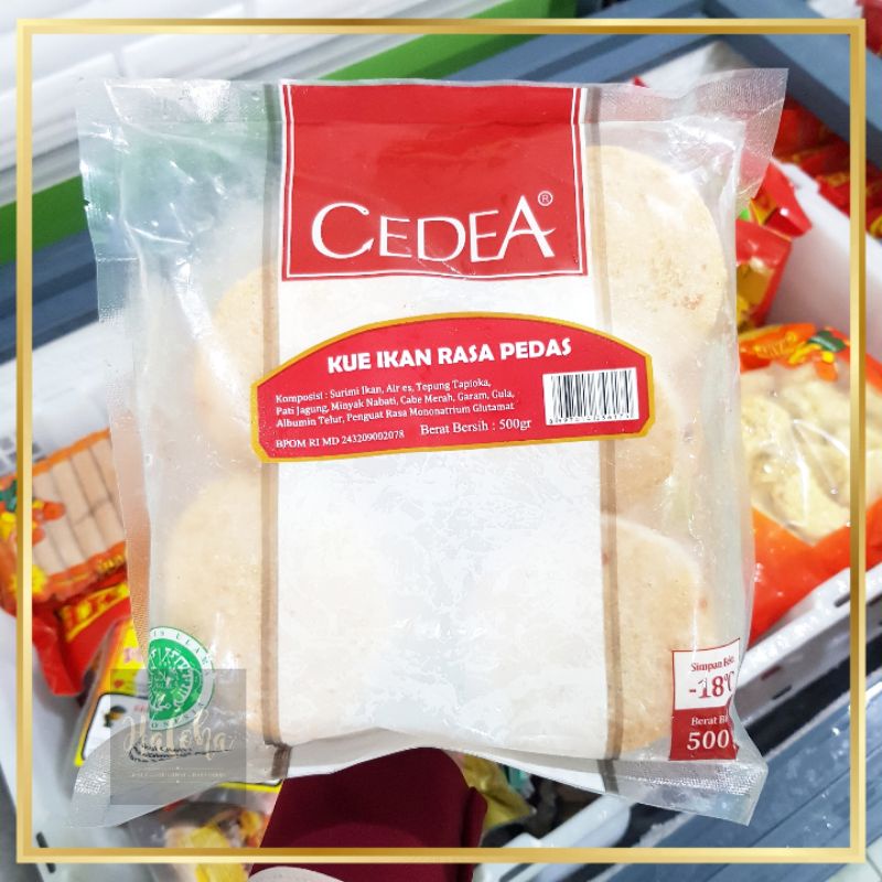 Cedea Kue Ikan Rasa Pedas 500gr