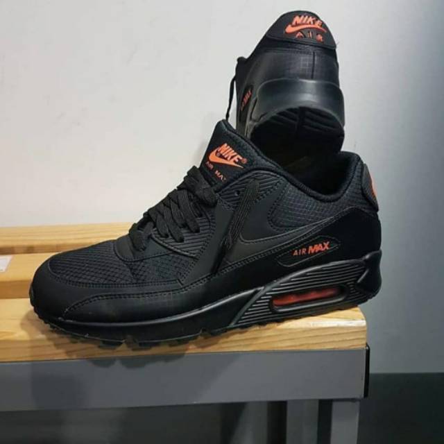 air max 90s black and orange