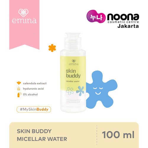 EMINA SKIN BUDDY MICELLAR WATER 50ML &amp; 100ML -NJ