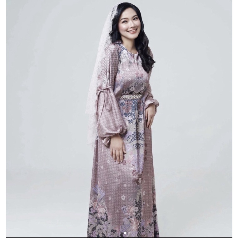 MAYA DRESS VANILLAHIJAB ROSEMARY / NAVY