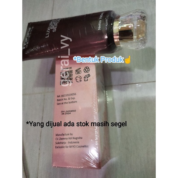 NEW Body Serum Nyyo Luxury 100ml Pencerah Badan Underarm