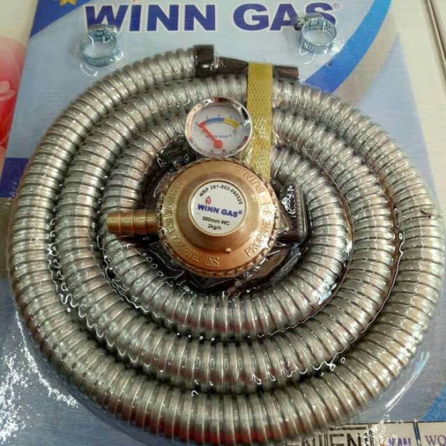 Selang Gas  Regulator WinnGas Paket. SNI