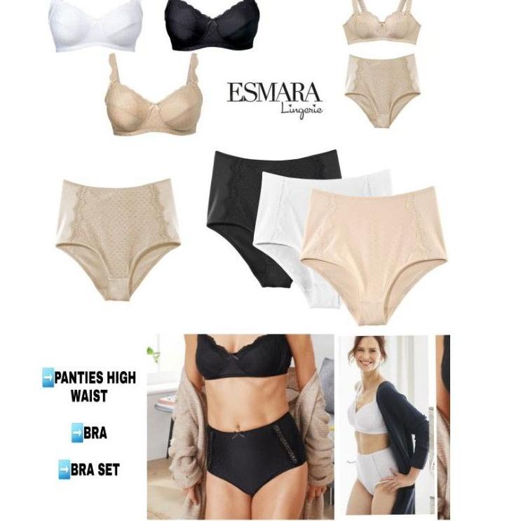 [PRODUK J9ISQ] ESMARA BRA///BRA SET...TANPA KAWAT  GI0