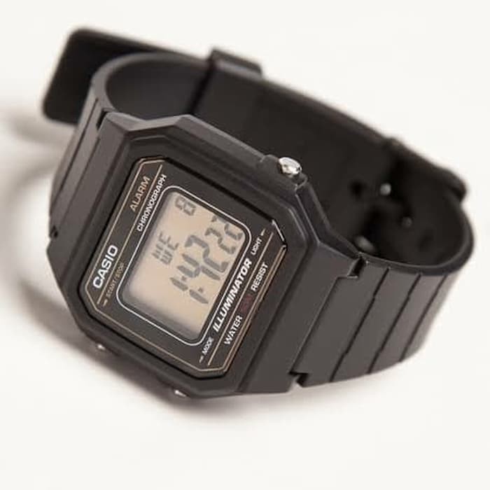 Jam Tangan Digital Casio Illuminator W-217H-9A Original