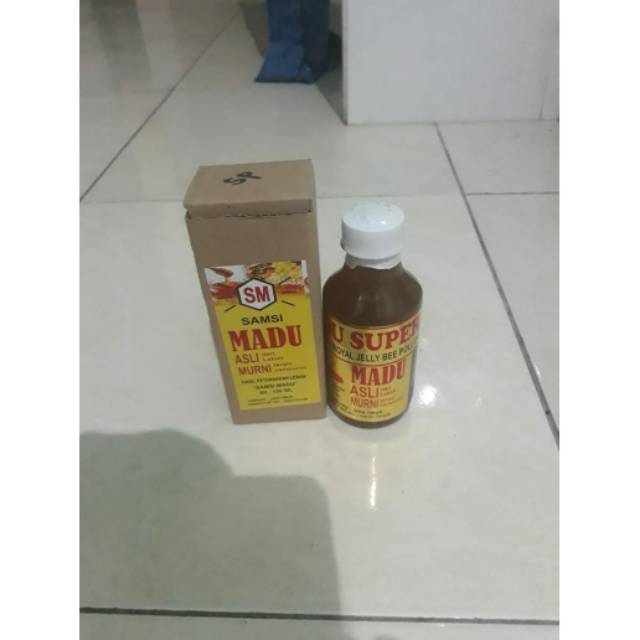 

Madu Super (Royal Jelly & Bee Pollen), Madu Asli, Madu Samsi 150ml