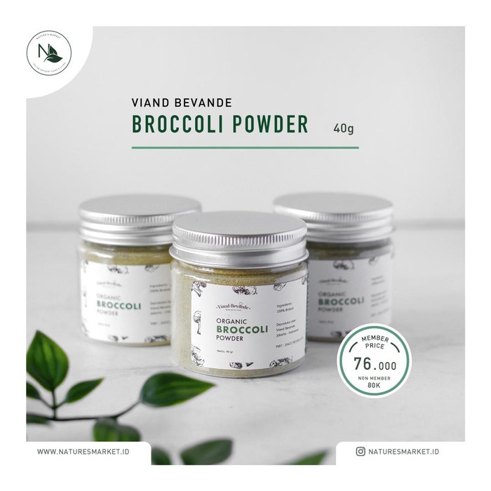 

Viand Bevande Food Powder Broccoli 40gr - BARU