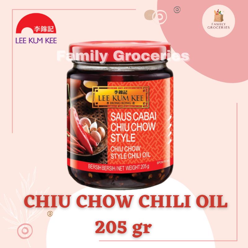 

Lee Kum Kee Chiu Chow Chili Oil | Saus Cabai Chiu Chow Style 205gr
